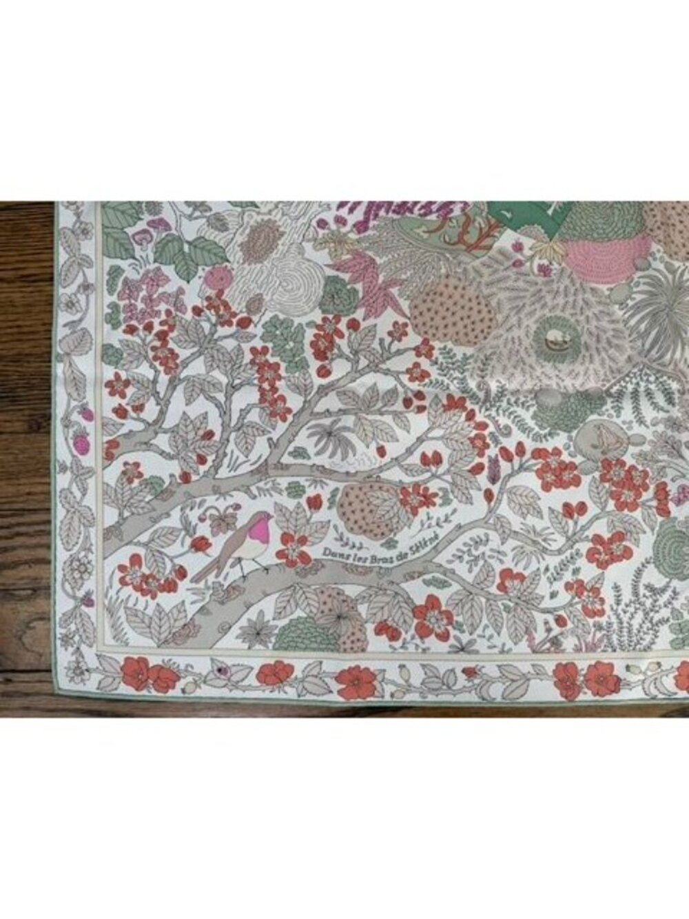 Hermès Dans les Bras de Selene Silk Scarf - Picture 3 of 7